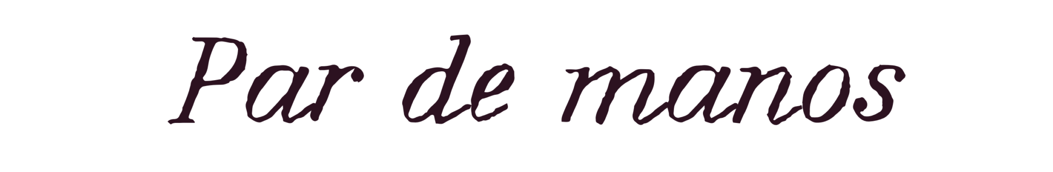Par de manos